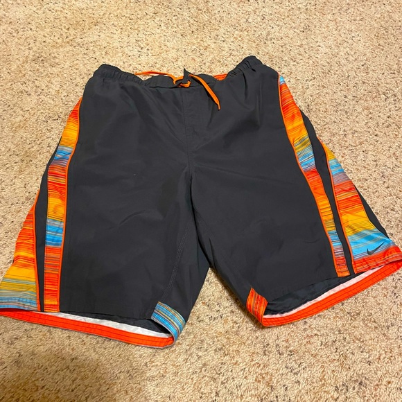 Large Nike Board Shorts/Swim Shorts. Used one season. Smoke free house. - Picture 2 of 4